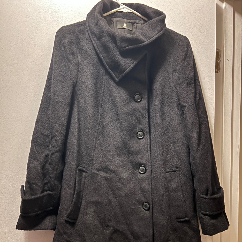 TUMI - baby alpaca coat - Peruvian coat